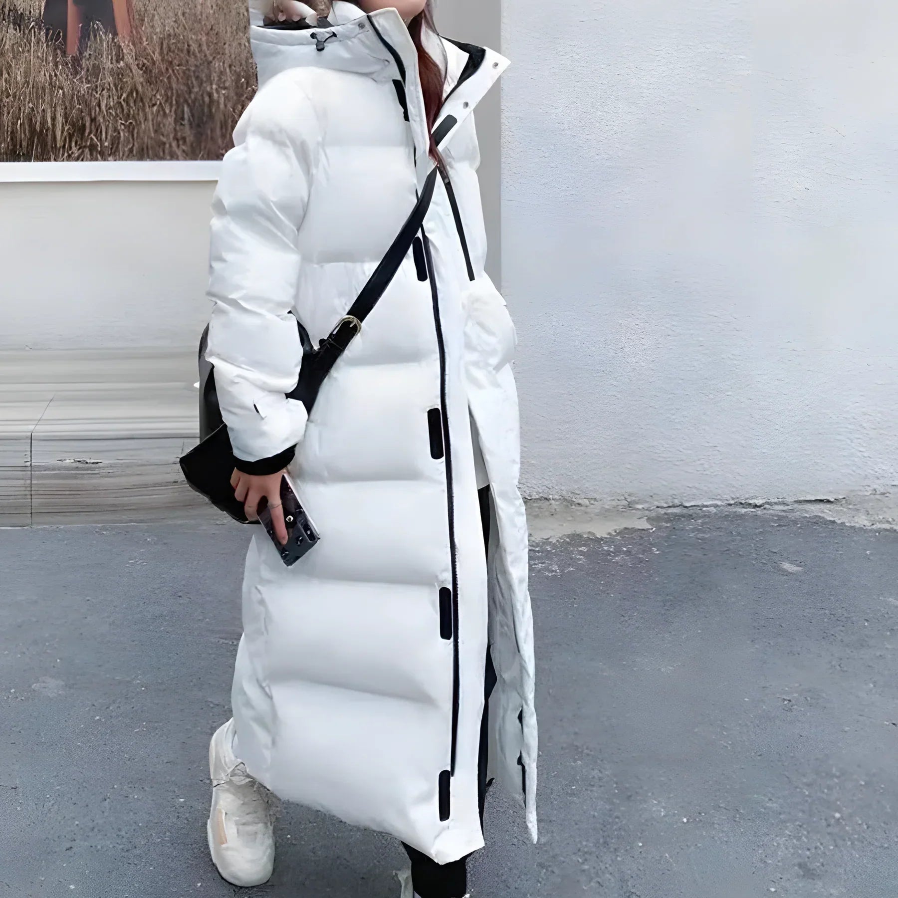 MIA® | MANTEAU D'HIVER LONGUE AVEC CAPUCHE